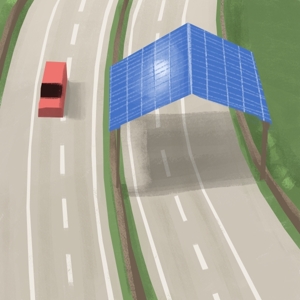 Photovoltaik-Anlagen über Autobahnen – Start des Pilotprojekts noch 2022 - LKW-News aktuell und informativ 1