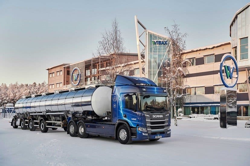 Wibax fährt mit einem 64-Tonnen-Elektro-LKW von Scania - LKW-News aktuell und informativ 1