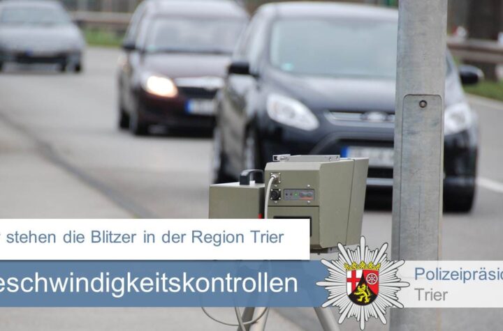 Trier (RLP): Geschwindigkeitsmessungen 21.–25. März 2022 - LKW-News aktuell und informativ