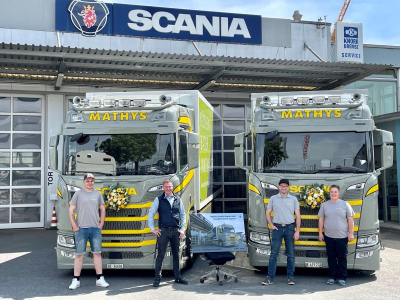 Neue Scania LKWS für - LKW-News aktuell und informativ