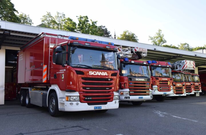 Reine Scania-Flotte bei der Feuerwehr Schaffhausen - LKW-News aktuell und informativ 5