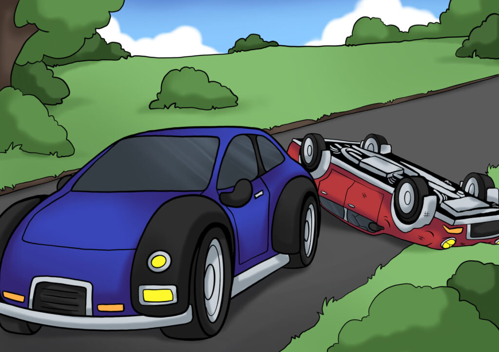 Mit PKW überschlagen - LKW-News aktuell und informativ 1