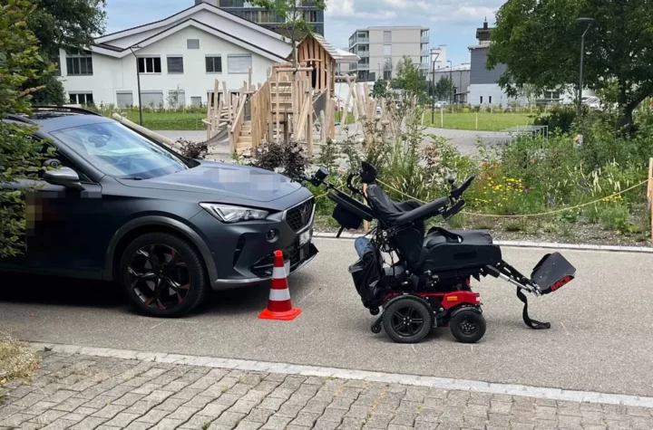 Uzwil: Rollstuhl fährt vor Auto - LKW-News aktuell und informativ