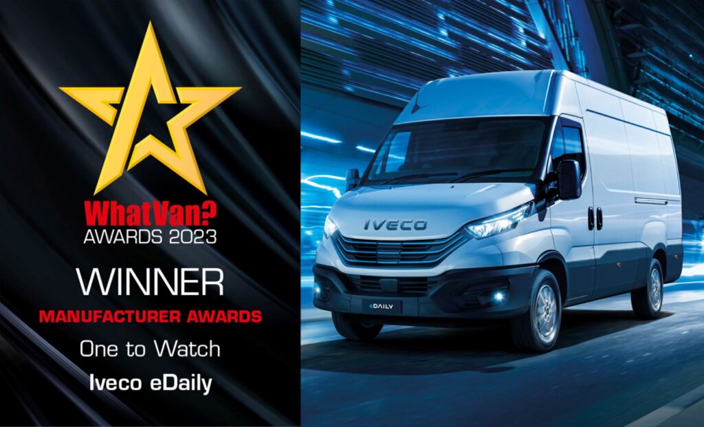 Der neue IVECO eDAILY gewinnt den begehrten Award „One to Watch“ von What Van? - LKW-News aktuell und informativ