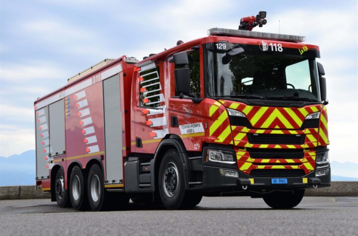Scania CH: Ein nicht alltägliches Fahrzeug für die Feuerwehr Lausanne - LKW-News aktuell und informativ