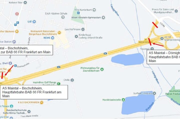 Frankfurt-Fechenheim: Einsatzmaßnahmen im Zusammenhang mit dem Ausbau des Riederwaldtunnels haben begonnen Vorlage - LKW-News aktuell und informativ