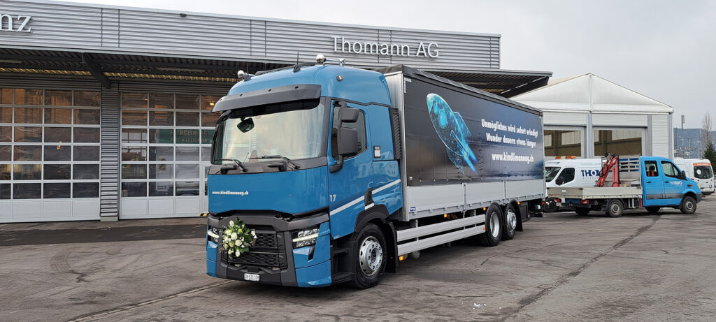 ­Renault Truck: Damit die Post immer ankommt - Einen neuen Diesel-Truck für die O. Kindlimann AG - LKW-News aktuell und informativ
