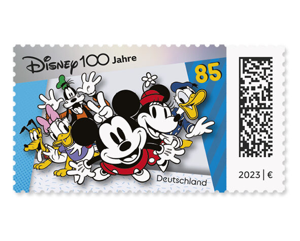 „100 Jahre Disney“ Briefmarke mit Micky Maus und Freunden - LKW-News aktuell und informativ
