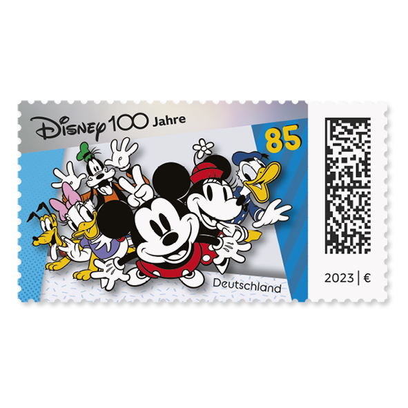 „100 Jahre Disney“ Briefmarke mit Micky Maus und Freunden - LKW-News aktuell und informativ