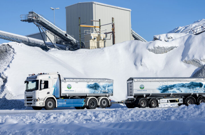 Scania liefert 66-Tonnen-Elektro-Lkw an Verdalskalk AS in Norwegen - LKW-News aktuell und informativ