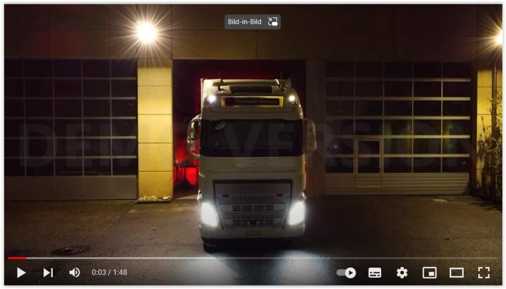 Volvo Trucks - Rekordfahrt mit einem Volvo FH Electric - Krummen Kerzers AG - LKW-News aktuell und informativ
