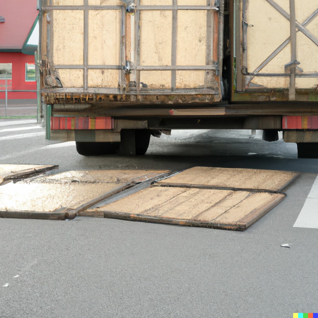 Delmenhorst: Lkw verliert Ladung auf Zubringer von A 1 zur A 28 im Bereich der Gem. Stuhr ++ mehrstündige Sperrung im Dreieck Stuhr - LKW-News aktuell und informativ