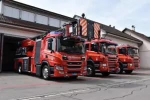 Einheitliche Scania-Flotte für die Feuerwehr Dornach - LKW-News aktuell und informativ