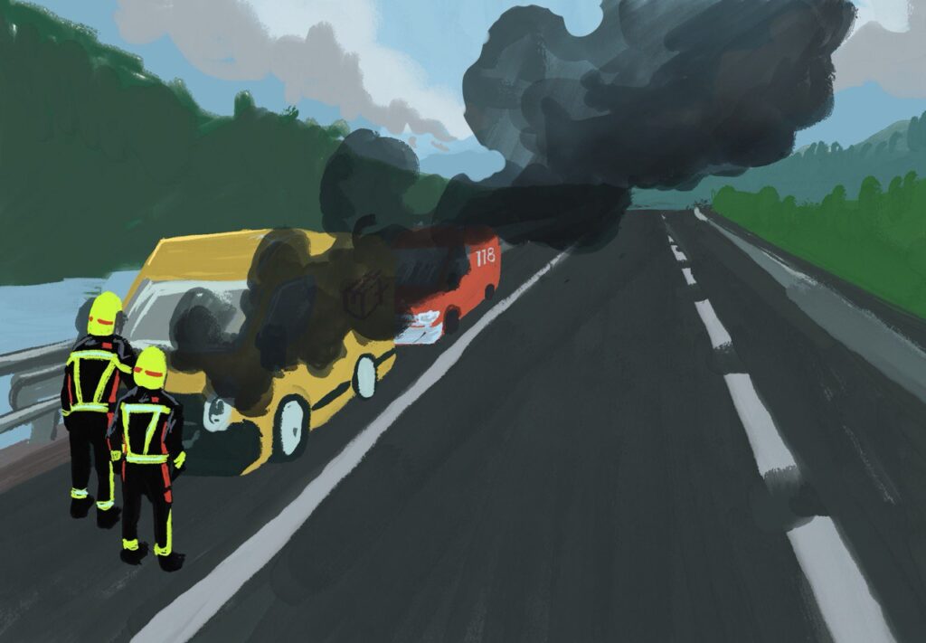 Arth: Lieferwagenbrand - LKW-News aktuell und informativ