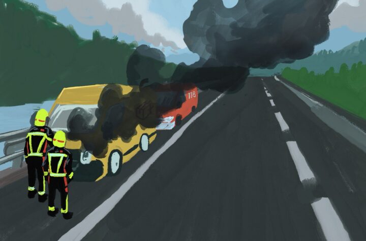 Arth: Lieferwagenbrand - LKW-News aktuell und informativ