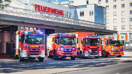 Volle Einsatzpower: Weitere Scania für die Berufsfeuerwehr Graz - LKW-News aktuell und informativ
