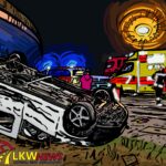 Verkehrsunfall zwischen Sattelzug und PKW - 2 Personen verletzt - LKW-News aktuell und informativ