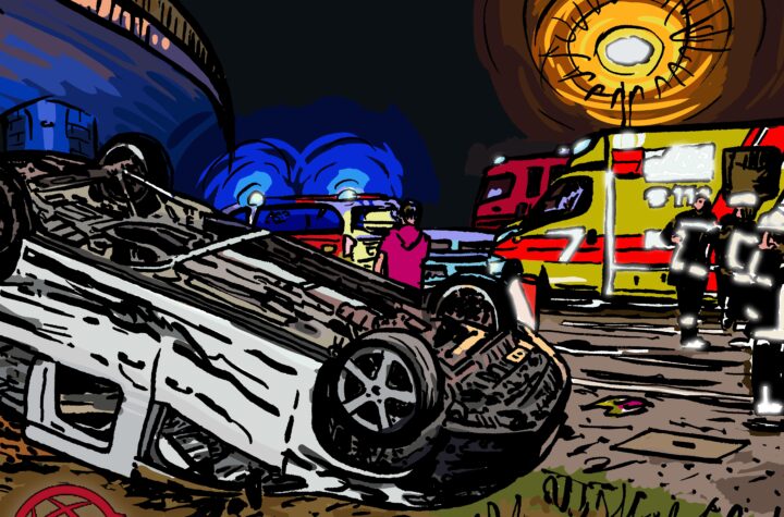 Verkehrsunfall zwischen Sattelzug und PKW - 2 Personen verletzt - LKW-News aktuell und informativ