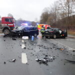 POL-HX: 3 Verletzte nach Verkehrsunfall auf der B252 - LKW-News aktuell und informativ