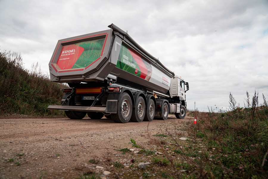 Der neue Kögel-Mulden-Kipper: Im Einsatz für die Baubranche - LKW-News aktuell und informativ